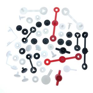 <span class=keywords><strong>Cierre</strong></span> de seguridad fiable de doble fila con púas <span class=keywords><strong>para</strong></span> pulseras desechables - Product Image 5