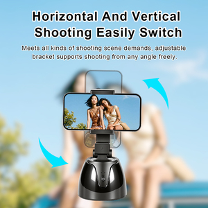 Clear Visual Portable Auto Tracking Phone Holder Loop <b>Record</b> Lightweight Auto Face Tracking 10M Smart Smart Selfie Stick - Product Image 6