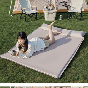 Schlafmatte für Camping Ultraleichte Schlafunterlage für Rucksackreisen Wandern Leichte Aufblasbare und Kompakte Campingmatratze - Product Image 1