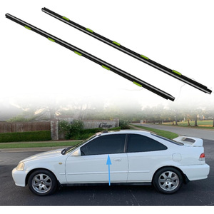 Tira de sellado de PVC para puertas y ventanas de 1 mm de grosor, resistente al agua, para molduras de ventanas de automóviles 72450-S03-003 72410-S03-003 - Product Image 5