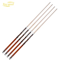 Queue de billard professionnelle Rayspeed pour carrom, fût en érable de haute qualité, joint en acier inoxydable, pointe de 11,8 mm, joint central 1/2 séparé