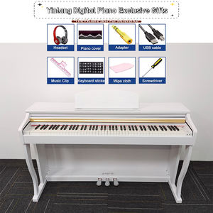 Piano numérique Clavier à <span class=keywords><strong>action</strong></span> marteau 88 touches Couvercle coulissant Clavier musical professionnel A90 Clavier électronique lesté Spectacle sur scène - Product Image 5