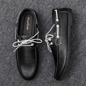 Erkekler rahat yürüyüş tarzı serin ayakkabı stok pu deri en iyi satış koşu spor ayakkabı yeni kaliteli tasarım toptan - Product Image 4