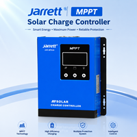 Contrôleur de charge solaire intelligent Jarrett MPPT, 12V/24V/48V, 3 ports USB, courant de charge 30A/40A/50A/60A/80A/100A