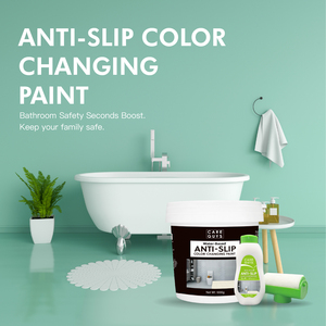 Revêtement antidérapant <span class=keywords><strong>pour</strong></span> <span class=keywords><strong>carrelage</strong></span> OEM, <span class=keywords><strong>peinture</strong></span> <span class=keywords><strong>antidérapante</strong></span> à base d'eau, changeant de couleur, séchage rapide, <span class=keywords><strong>pour</strong></span> la sécurité de votre salle de bain - Product Image 2
