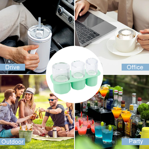 Bằng sáng chế độc quyền cho Stanley cup <span class=keywords><strong>Ice</strong></span> Cube khay đầy màu sắc mềm Silicone có thể giặt tái sử dụng <span class=keywords><strong>ICE</strong></span> khuôn <span class=keywords><strong>Ice</strong></span> <span class=keywords><strong>Cream</strong></span> Maker công cụ bán buôn - Product Image 3