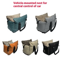 Explosion solide motif Animal voiture chenil pour animaux de compagnie Oxford matériel siège de sécurité contrôle Central chat coussin couverture de siège arrière pour chats
