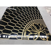 Marbre Nero Marquina noir poli moderne de qualité supérieure, prix au mètre carré, avec veines blanches, pour carrelage de sol et plan de travail de villa