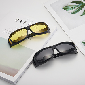 <span class=keywords><strong>Gafas</strong></span> <span class=keywords><strong>de</strong></span> conducción <span class=keywords><strong>de</strong></span> visión nocturna para hombres y mujeres, <span class=keywords><strong>gafas</strong></span> <span class=keywords><strong>polarizadas</strong></span> antideslumbrantes para la noche, lentes amarillas - Product Image 1
