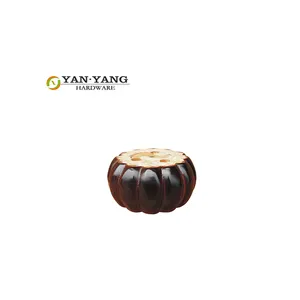 YANYANG Fábrica Buena Calidad 50mm Pata de mesa ajustable Muebles Forma de calabaza Sofá Pies de madera