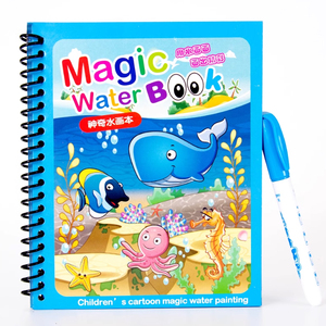 <span class=keywords><strong>Jeux</strong></span> de <span class=keywords><strong>Dessin</strong></span> Livre <span class=keywords><strong>d</strong></span>'<span class=keywords><strong>Eau</strong></span> pour Enfants Livre de Peinture Cadeau <span class=keywords><strong>d</strong></span>'Apprentissage Réutilisable Jouets de <span class=keywords><strong>Dessin</strong></span> pour Enfants Maternelle Enfants - Product Image 1