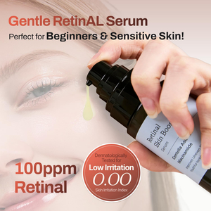 Oem ODM cho người mới bắt đầu nhạy cảm da tiên tiến Retinol huyết thanh cho khuôn mặt retinaldehyde Mặt huyết thanh cho làn da không đồng đều giai điệu nếp nhăn - Product Image 3