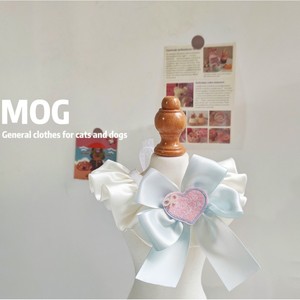Babero con lazo de perlas para mascotas, ajustable, para gatos y perros, para fotografía - Product Image 3