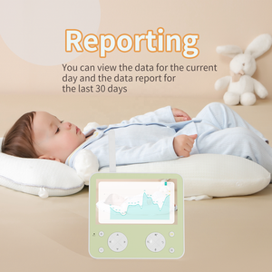 <span class=keywords><strong>Monitor</strong></span> bayi pintar AI 5.5 inci 4MP pelacakan tidur HR/<span class=keywords><strong>Monitor</strong></span> respirasi deteksi menangis wajah oklusi/pengingat rentan - Product Image 4