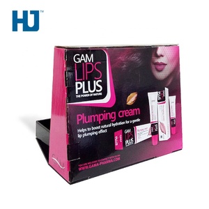 Center <span class=keywords><strong>Commercial</strong></span> Présentoir Cosmétique <span class=keywords><strong>en</strong></span> carton, Palette de Papier Présentoirs Cosmétiques Ondulé Cosmétique Produit Stands - Product Image 3