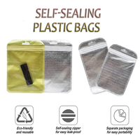 Scellable or auto-obturant bijoux emballage sacs pour téléphone portable cas produit électronique emballage d'étanchéité en