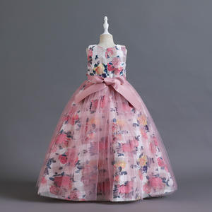 2023 spettacolo Vintage festa prima <span class=keywords><strong>damigella</strong></span> d'onore abbigliamento per bambini abito da sposa <span class=keywords><strong>bambina</strong></span> bambino Vestido adolescente - Product Image 5