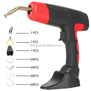 100W Hot Stapler Kunststoff Auto Stoßstange Reparatur satz Riss schweiß maschine <span class=keywords><strong>Set</strong></span> Reparatur stifte Hoch temperatur brenner für Auto Stoßstange - Product Image 1