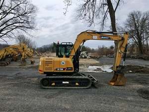 Miniexcavadora de cadenas SY75C de 7 toneladas, maquinaria de construcción usada con bomba de alta eficiencia y motor de engranajes, certificación CE - Product Image 3