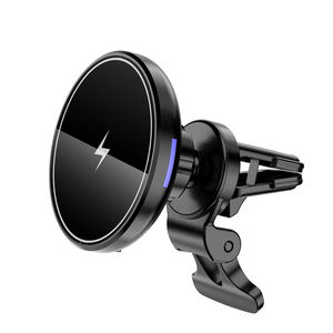 <span class=keywords><strong>Cargador</strong></span> Inalámbrico Rápido para Vehículo, <span class=keywords><strong>Cargador</strong></span> Magnético para Móvil <span class=keywords><strong>con</strong></span> Soporte para Receptáculo <span class=keywords><strong>de</strong></span> Aire Acondicionado - Product Image 1