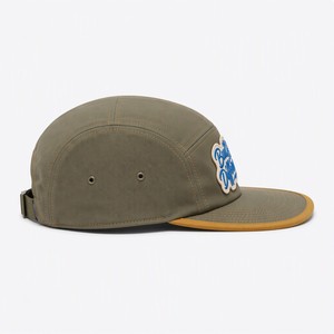 Gorra Deportiva Unisex de Lona Impermeable de 7 Paneles con Parche Tejido con Logotipo Personalizado al por Mayor, Fabricante de Ropa Técnica de Alto Rendimiento - Product Image 3