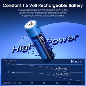 Hixon carga rápida 1,5 V <span class=keywords><strong>AA</strong></span> batería de litio recargable 3500mWh 15000 veces larga vida útil <span class=keywords><strong>4</strong></span> piezas baterías - Product Image 4