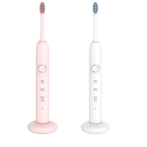 Brosse à dents électrique rechargeable, charge sans fil, étanche IPX7, corps en plastique, batterie 1200 mAh, modèle adulte - Product Image 2
