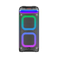 ZQS8257 Enceinte portable sans fil 8 pouces avec basses puissantes pour DJ, karaoké, audio mobile, KTV, fête, woofer, utilisation à domicile