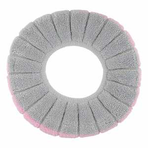 Double-Color Closestool <b>Mat</b> and Toilet Seat Cover <b>Bathroom</b> Accessories O-Shape Knitting Home Decor Keeps Warm - Product Image 3