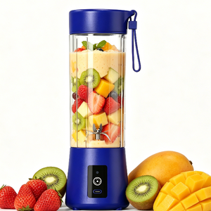 Vaso Mezclador Eléctrico Portátil de Moda, 400 ml, Recargable, Mini Licuadora de Frutas, para Viajes, al Aire Libre, Batidos, Smoothies - Product Image 2