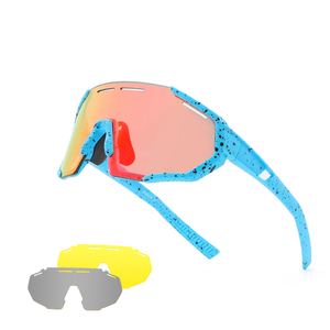 Children's Polarized Cycling <b>Sunglasses</b>-Lightweight TR90 Frame Full Rim Design Windproof UV Protection <b>for</b> Outdoor Climbing - Product Image 6