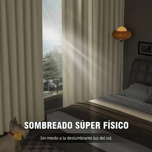 Tende Oscuranti Nere con Rivestimento Posteriore, Impermeabili e Resistenti ai Raggi UV, Ecologiche e Inodore, Adatte per Camere da Letto e Soggiorni - Product Image 3