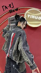 Coatizu Phong Cách Đẹp Da Báo In Sọc Dây Kéo Áo Khoác Quá Khổ Lỏng Áo Thun Mui Xe Cho Nam Giới Phụ Nữ Cho Ngoài Trời Thể Thao 0415 - Product Image 6