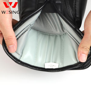 Wesing Dragon Custom Logo <span class=keywords><strong>12</strong></span> <span class=keywords><strong>OZ</strong></span> <span class=keywords><strong>Guantes</strong></span> de boxeo blancos de cuero PU profesional - Product Image 6
