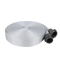Tuyau d'incendie plat flexible en PVC NST/NPT/NH/BST avec raccords NH, accessoire d'équipement de lutte contre l'incendie