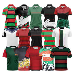 Customized Breathable Polyester Sublimation for Shirt <b>Men's</b> Short Sleeve Summer Australian for Rugby Union Sports 2026 - Product Image 6
