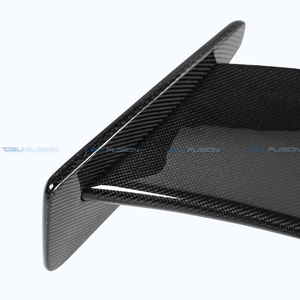 For 2021-2026 Hyundai Elantra N Avante CN7 Carbon Fiber Swan Neck GT <b>Rear</b> <b>Spoiler</b> Wing Lip Trunk Tail Splitter Tuning - Product Image 3