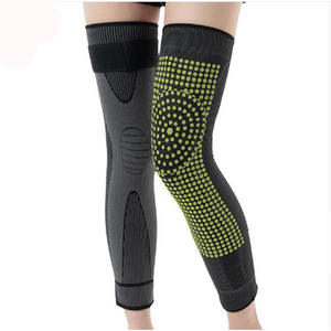Rodillera de turmalina con acupresión y autocalentamiento, protector de rodilla moldeador, manguitos para piernas - Product Image 1