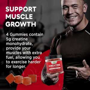 Wholesale <b>Creatine</b> <b>Monohydrate</b> Chewables Sugar Free Muscle Growth & Strength Support, Vegan-Friendly Pre-Workout Supplement - Product Image 3