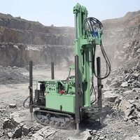 Foreuse pneumatique pour puits d'eau JUTOP JTQZ-160 160m, facile à utiliser, montage rapide, portable, moteur de pompe de forage d'eau agricole