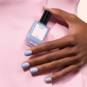 Esmalte de Uñas de Secado Rápido de 15 ml, Color <span class=keywords><strong>Azul</strong></span> <span class=keywords><strong>Pastel</strong></span> Opaco, Sin Brillo, Marca Privada - Product Image 3