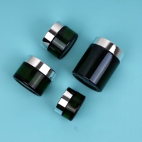 Baume de visage, pot cosmétique en verre personnalisé, vide, emballage de soins de la peau, vert, lotion pour le visage, 8 ml, 10ml, 20ml, 30ml, 50ml, 100ml