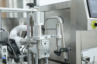 HoneMix Relleno y sellador de tubos automático compacto de producción pequeña Crema cosmética Pasta de dientes Relleno y embalaje de tubos de plástico