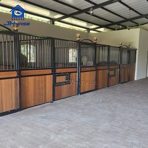 Pannelli Prefabbricati per Stalle Equestri, Porte Scorrevoli per Scuderie Interne di <span class=keywords><strong>Cavalli</strong></span> per Fattorie - Product Image 1