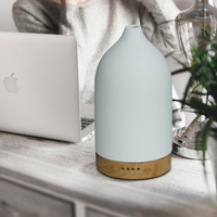 Vente chaude Nouvelle Arrivée 100ml En Céramique Huile Essentielle Diffuseur 7 Couleur Humidificateur pour Voiture En Plein Air RV Électrique Hôtel Ménage