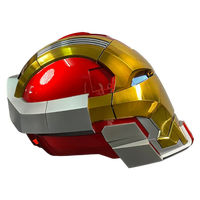Casque Iron-hero MK17 à commande vocale avec plaque frontale à ouverture automatique, portable pour enfants et adultes