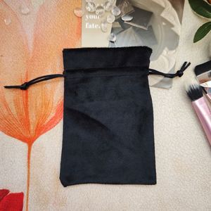 High Quality Customized Print Eco Friendly Dust Velvet <b>Drawstring</b> Pouch Personalized Logo Necklace Ring <b>Bracelet</b> Jewelry Bag - Product Image 5