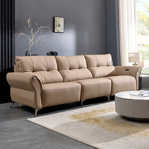 Sofás de Sala de Estar Estilo Europeo, Juego de Muebles Inteligentes que se Adaptan a Espacios Pequeños, Sofá Cama Reclinable de Lujo Ajustable, Muebles de Hotel HY1156E - Product Image 2
