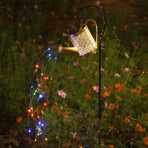 Piccolo ferro battuto LED acqua <span class=keywords><strong>solare</strong></span> lampada IP65 giardino paesaggio esterno luci di illuminazione Patio alimentato da <span class=keywords><strong>pannello</strong></span> <span class=keywords><strong>solare</strong></span> - Product Image 4