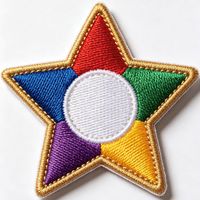 Patchs thermocollants en feutre non tissé brodé, motif petites étoiles, de haute qualité, pour filles et garçons, pour la réparation élégante et la personnalisation de vêtements mignons